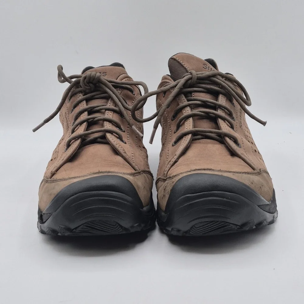 Simms Shoes Mens Size 12 Brown Gore-Tex Vibram Leather‎ Hiking Outdoor Trail